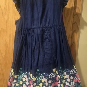 Floral Navy Kids Dress